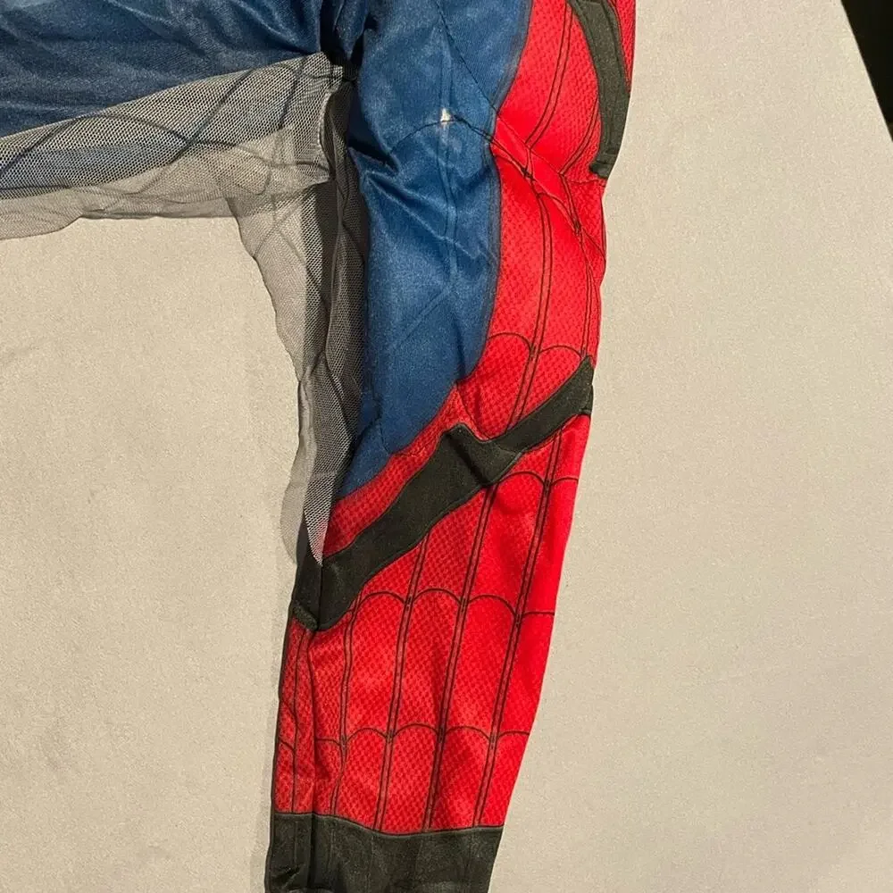 Spider-Man Padded Muscle Costume Kids Size 8 Marvel Superhero Cosplay